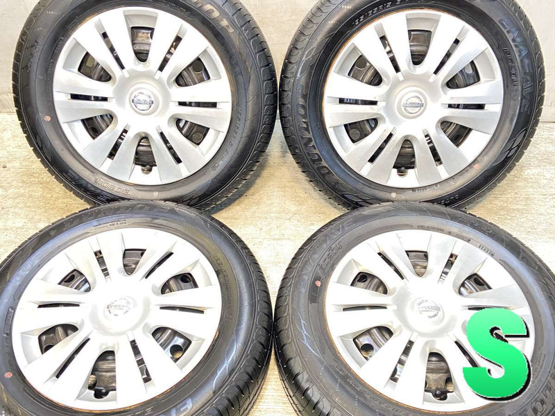 ダンロップ エナセーブ EC204 195/65R15  /日産純正  5.5J+ 114.3-5穴 4本