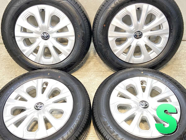 グッドイヤー エフェシェントグリップ ECO EG02 195/65R15  /トヨタ純正  6.5J+40 100-5穴 4本