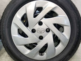 ダンロップ エナセーブ EC204 185/60R15  /トヨタ純正 G4 5.5J+ 100-4穴 4本