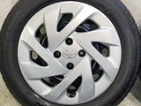 ダンロップ エナセーブ EC204 185/60R15  /トヨタ純正 G4 5.5J+ 100-4穴 4本