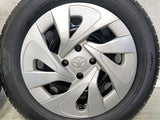 ブリヂストン NEWNO 185/60R15  /トヨタ純正 G4 5.5J+ 100-4穴 4本