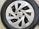 ブリヂストン NEWNO 185/60R15  /トヨタ純正 G4 5.5J+ 100-4穴 4本