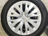 ダンロップ エナセーブ EC204 185/60R15  /トヨタ純正 G4 5.5J+45 100-4穴 4本