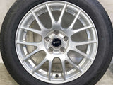 グッドイヤー エフィシェントグリップ エコ EG02 185/60R15  /　 TOPRUN 6.0J+43 100-5穴 4本