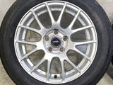 グッドイヤー エフィシェントグリップ エコ EG02 185/60R15  /　 TOPRUN 6.0J+43 100-5穴 4本