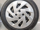 ダンロップ エナセーブ EC204 185/60R15  /トヨタ純正 G4 5.5J+45 100-4穴 4本