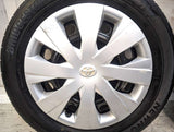 ブリヂストン NEWNO 175/65R15  /トヨタ純正 WM 5.0J+39 100-4穴 4本