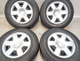 ブリヂストン V600 195/80R15 107/105 /トヨタ純正 HS 6.0J+ 139.7-6穴 4本