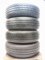 ブリヂストン V600 195/80R15 107/105 /トヨタ純正 HS 6.0J+ 139.7-6穴 4本