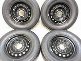 ブリヂストン V600 195/80R15 107/105L LT /日産純正  5.5J+ 139.7-6穴 4本