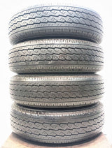ブリヂストン V600 195/80R15 107/105L LT /日産純正  5.5J+ 139.7-6穴 4本