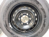 ブリヂストン V600 195/80R15 107/105L LT /日産純正  5.5J+ 139.7-6穴 4本