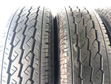 ブリヂストン V600 195/80R15 107/105 /日産純正  5.5J+ 139.7-6穴 4本