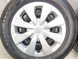 グッドイヤー エフィシエント グリップ ECO EG02 195/65R15  /トヨタ純正 P8 6.0J+ 100-5穴 4本