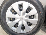 グッドイヤー エフィシエント グリップ ECO EG02 195/65R15  /トヨタ純正 P8 6.0J+ 100-5穴 4本