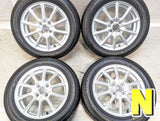 グッドイヤー エフィシェントグリップ エコ EG02 185/60R15  /ブリヂストン エコフォルム 5.5J+42 100-4穴 4本