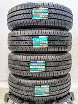 グッドイヤー エフィシェントグリップ エコ EG02 185/60R15  /ブリヂストン エコフォルム 5.5J+42 100-4穴 4本