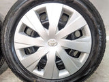 ダンロップ エナセーブ EC204 185/60R15  /トヨタ純正 G4 5.5J+ 100-4穴 4本
