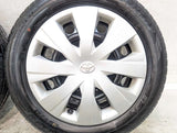 ダンロップ エナセーブ EC204 185/60R15  /トヨタ純正 G4 5.5J+ 100-4穴 4本