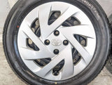 ヨコハマ ブルーアース 175/65R15  /トヨタ純正 WM 5.0J+ 100-4穴 4本