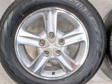 ヨコハマ ブルーアース RV-03 205/65R15  /トヨタ純正  6.5J+50 114.3-5穴 4本
