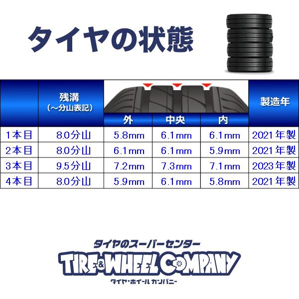 トーヨータイヤ SD-7 205/60R16  /ホンダ純正  6.0J+50 114.3-5穴 4本
