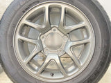 ブリヂストン デューラー H/T 684-2 175/80R16  /スズキ純正 ジムニー 5.5J+22 139.7-5穴 4本