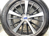 ダンロップ エナセーブ EC204 205/55R16  /スバル純正  6.5J+55 100-5穴 4本