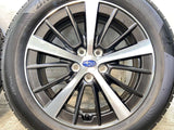 ブリヂストン NEWNO 205/55R16  /スバル純正  6.5J+55 100-5穴 4本