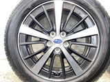 ダンロップ エナセーブ EC204 205/55R16  /スバル純正  6.5J+55 100-5穴 4本