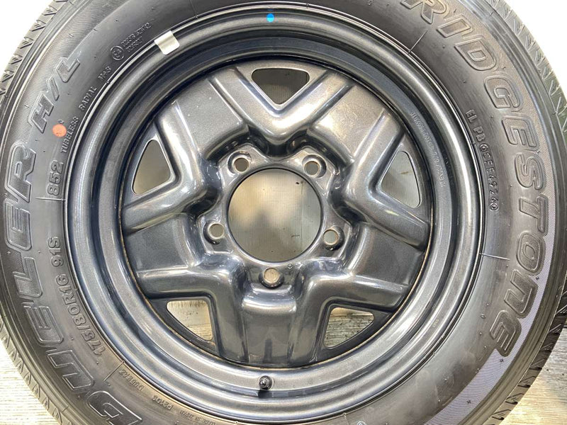 ブリヂストン デューラー H/L 852 175/80R16  /スズキ純正  5.5J+ 139.7-5穴 4本