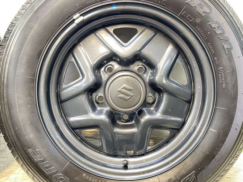 ブリヂストン デューラー H/L 852 175/80R16  /スズキ純正  5.5J+ 139.7-5穴 4本