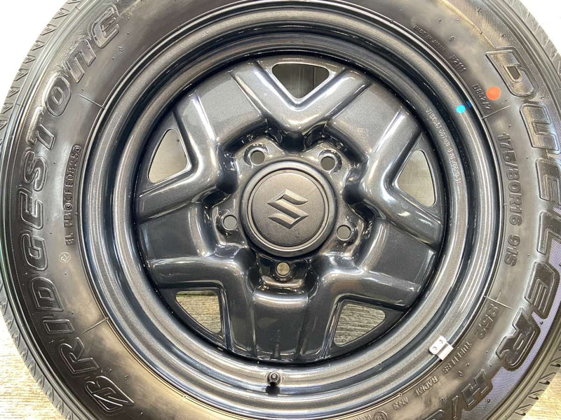 ブリヂストン デューラー H/L 852 175/80R16  /スズキ純正  5.5J+ 139.7-5穴 4本