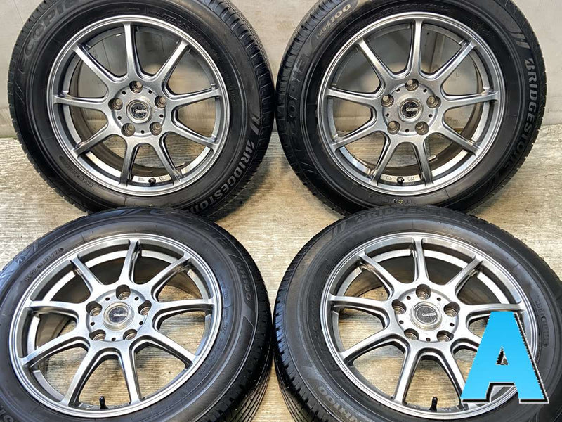 ブリヂストン エコピア NH100 205/60R16  /　 G-SPEED 6.5J+53 114.3-5穴 4本
