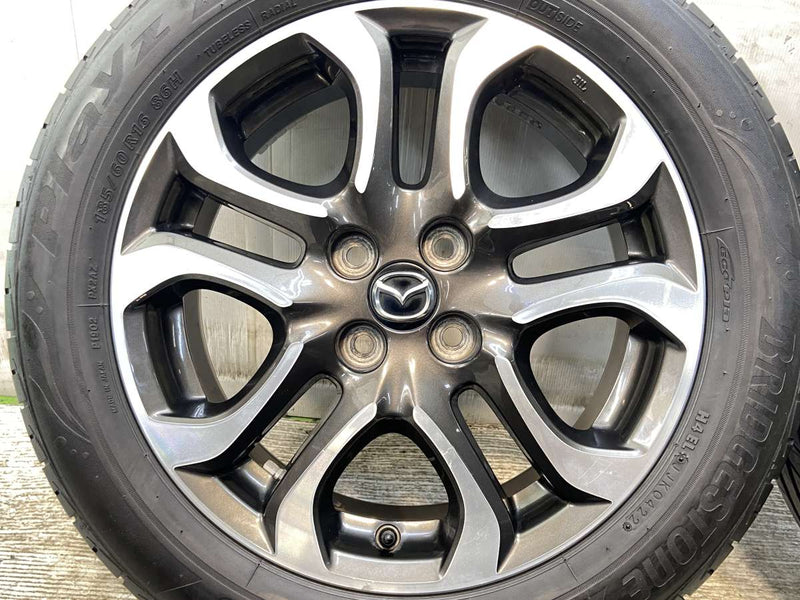 ブリヂストン プレイズ PX2 185/60R16  /マツダ純正  5.5J+40 100-4穴 4本