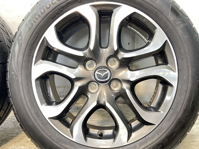 ブリヂストン プレイズ PX2 185/60R16  /マツダ純正  5.5J+40 100-4穴 4本