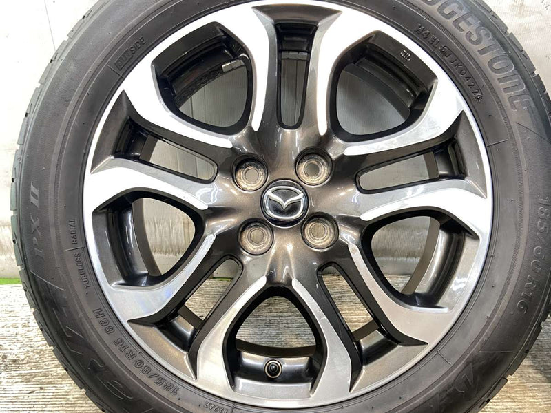 ブリヂストン プレイズ PX2 185/60R16  /マツダ純正  5.5J+40 100-4穴 4本