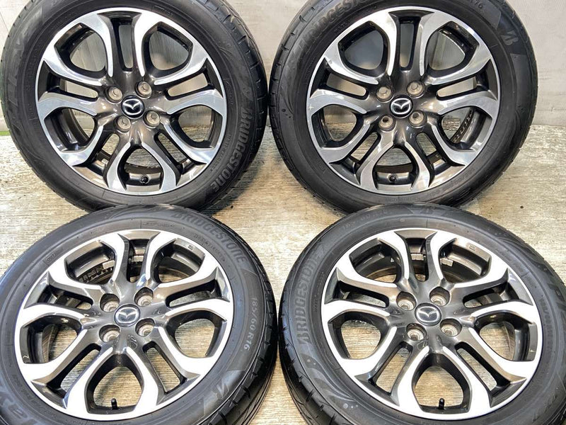 ブリヂストン プレイズ PX2 185/60R16  /マツダ純正  5.5J+40 100-4穴 4本