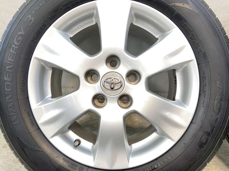 トーヨータイヤ ナノエナジー3プラス 215/60R16  /トヨタ純正  6.5J+39 114.3-5穴 4本