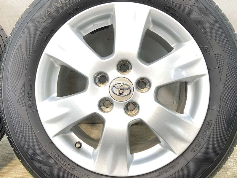 トーヨータイヤ ナノエナジー3プラス 215/60R16  /トヨタ純正  6.5J+39 114.3-5穴 4本