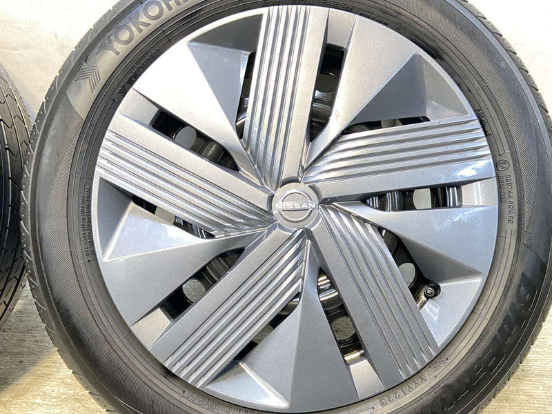 ヨコハマ ブルーアース-FE AE30 185/60R16  /日産純正  5.5J+ 100-4穴 4本