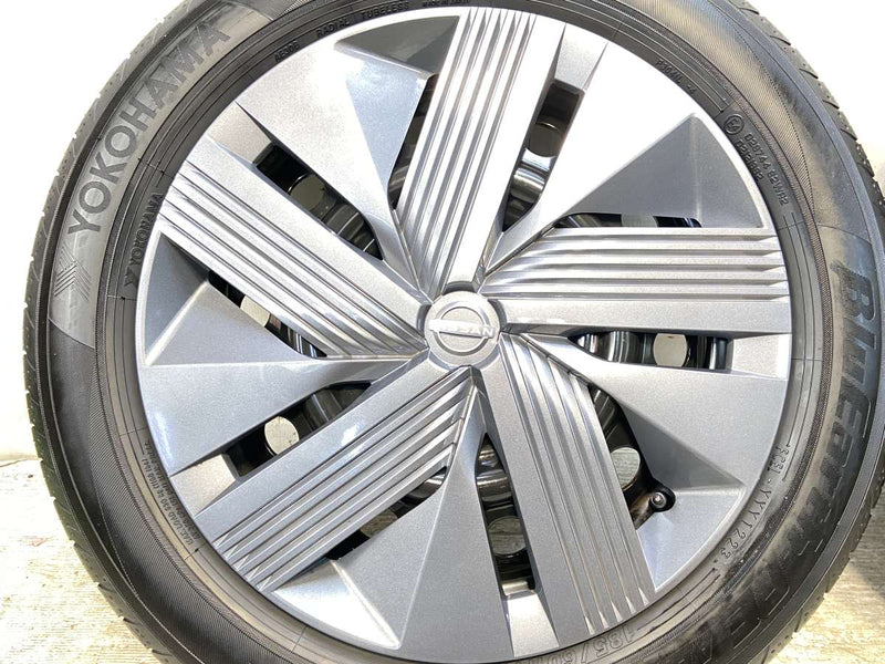 ヨコハマ ブルーアース-FE AE30 185/60R16  /日産純正  5.5J+ 100-4穴 4本