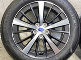 ミネルヴァ　ラジアルF209 205/55R16  /スバル純正  6.5J+55 100-5穴 4本