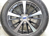 ミネルヴァ　ラジアルF209 205/55R16  /スバル純正  6.5J+55 100-5穴 4本