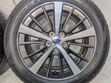 ダンロップ エナセーブ EC204 205/55R16  /スバル純正  6.5J+55 100-5穴 4本