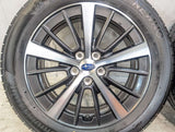 ブリヂストン NEWNO 205/55R16  /スバル純正  6.5J+55 100-5穴 4本