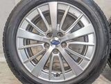 ダンロップ エナセーブ EC204 205/55R16  /スバル純正  6.5J+55 100-5穴 4本