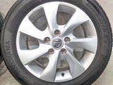 ヨコハマ ブルーアースES32 195/60R16  /日産純正  6.0J+45 114.3-5穴 4本