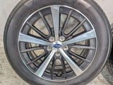 ヨコハマ ブルーアース ES32 205/55R16  /スバル純正  6.5J+55 100-5穴 4本