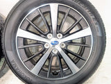 ヨコハマ ブルーアース ES32 205/55R16  /スバル純正  6.5J+55 100-5穴 4本